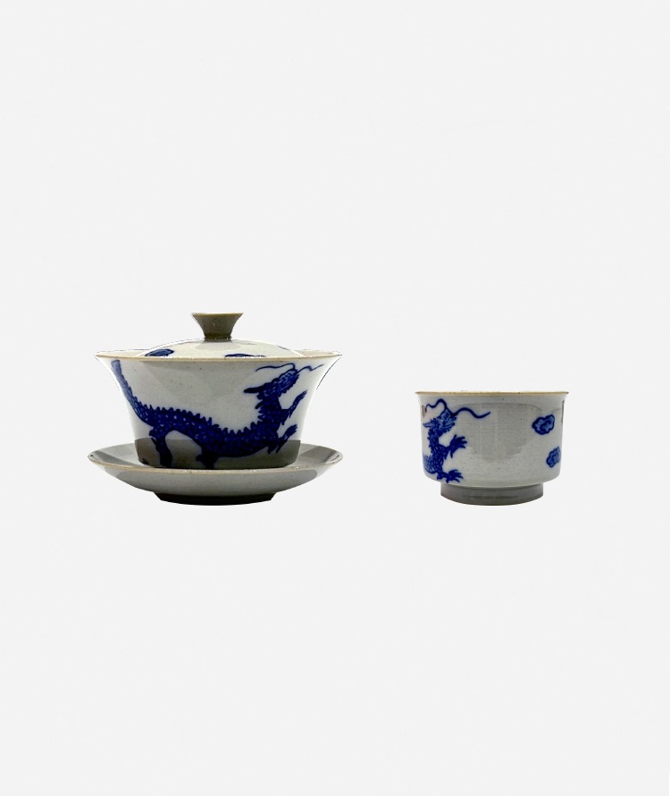 고백자 용 찻잔 White Porceline Dragon Tea Cup